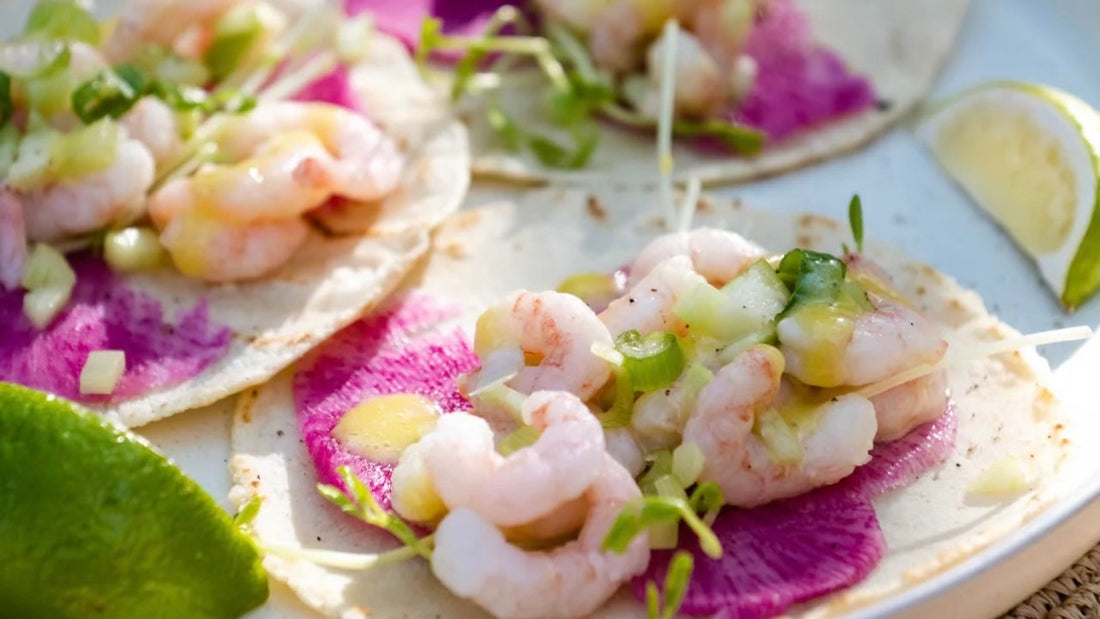 Tortillas Maison aux Crevettes Nordiques et Mayonnaise à l'Érable