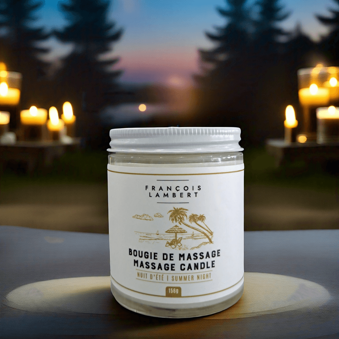 bougie de massage fragrance nuit d'été