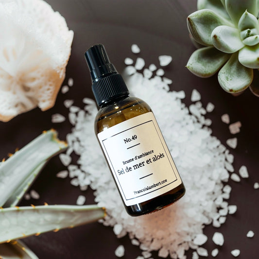 brume d'ambiance sel de mer et aloès