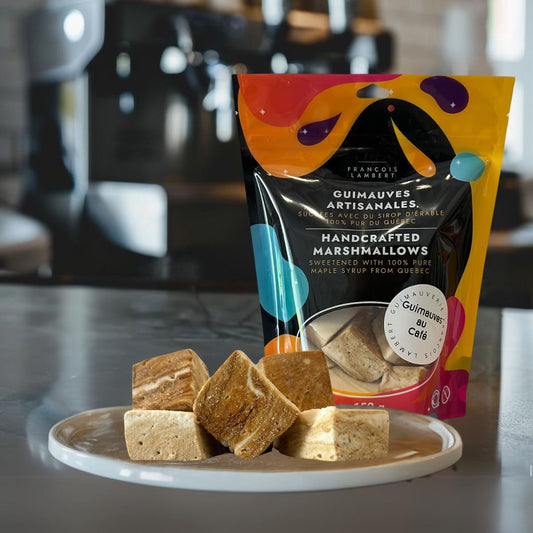 guimauves artisanales à l'érable et au café