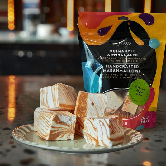 guimauves artisanales english toffee et érable
