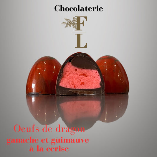 chocolats farcis à la cerise