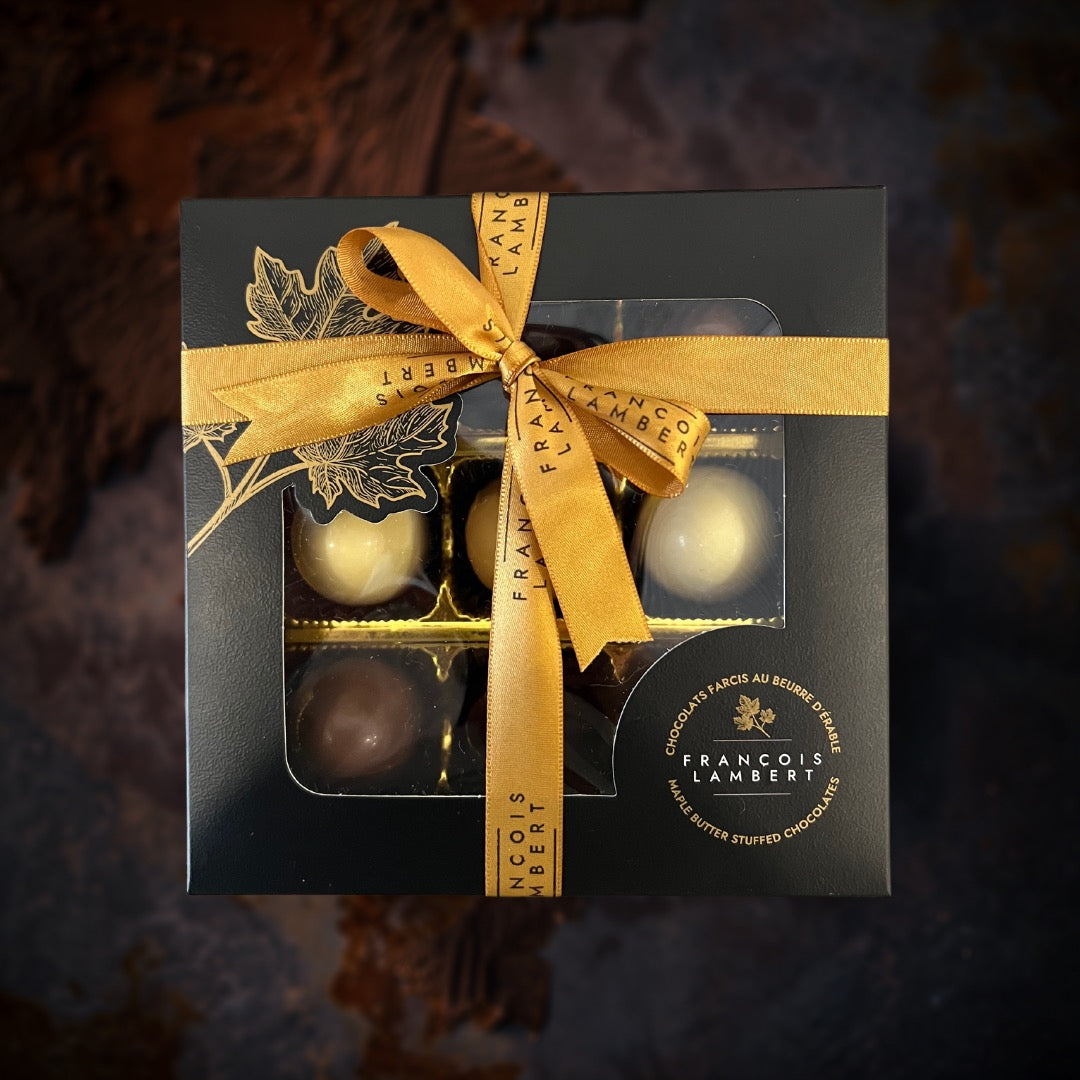 chocolats 5 couleurs farcis guimauve et ganache au citron