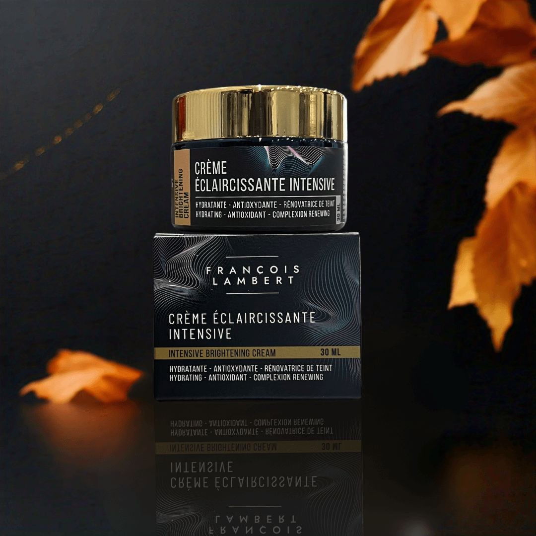 creme éclairssissante intensive melama dans son emballage