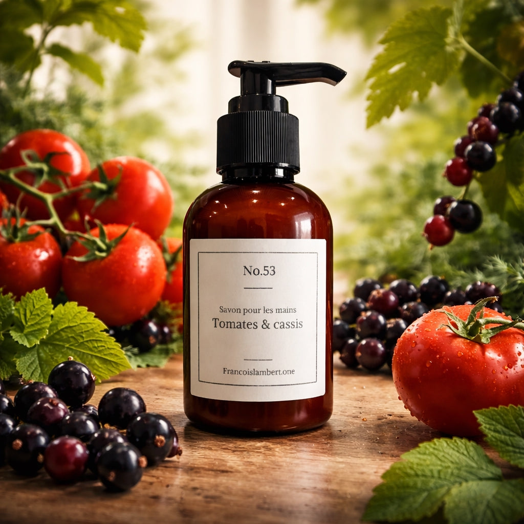 Savon pour les mains - Tomates et Cassis