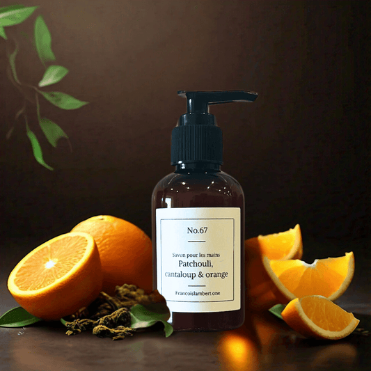 Savon pour les mains - Patchouli, Orange et cantaloup
