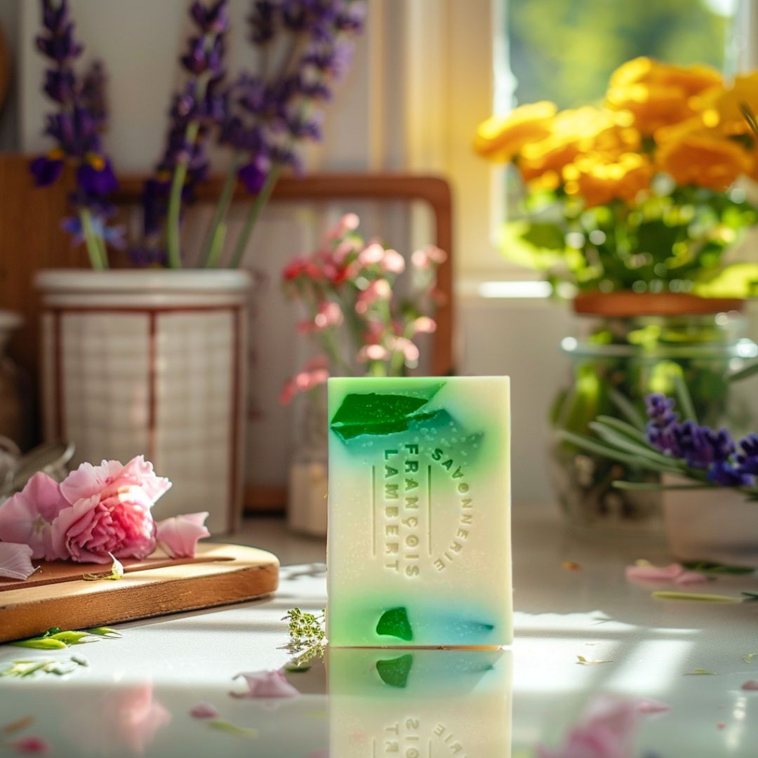 No.46 Sheep's milk soap - Sheaf of flowers