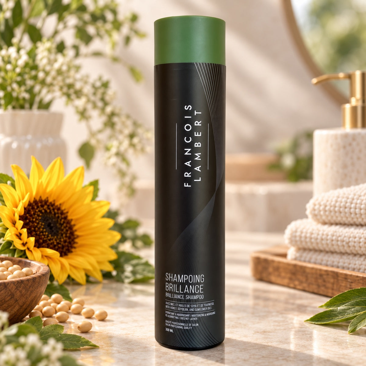 Shampoing Brillance Naturel Sans Sulfates : Cheveux Éclatants et Sains