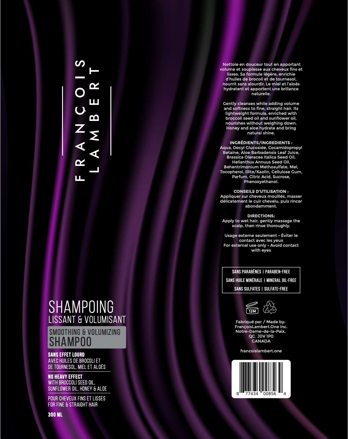 Shampoing Lissant & Volumisant