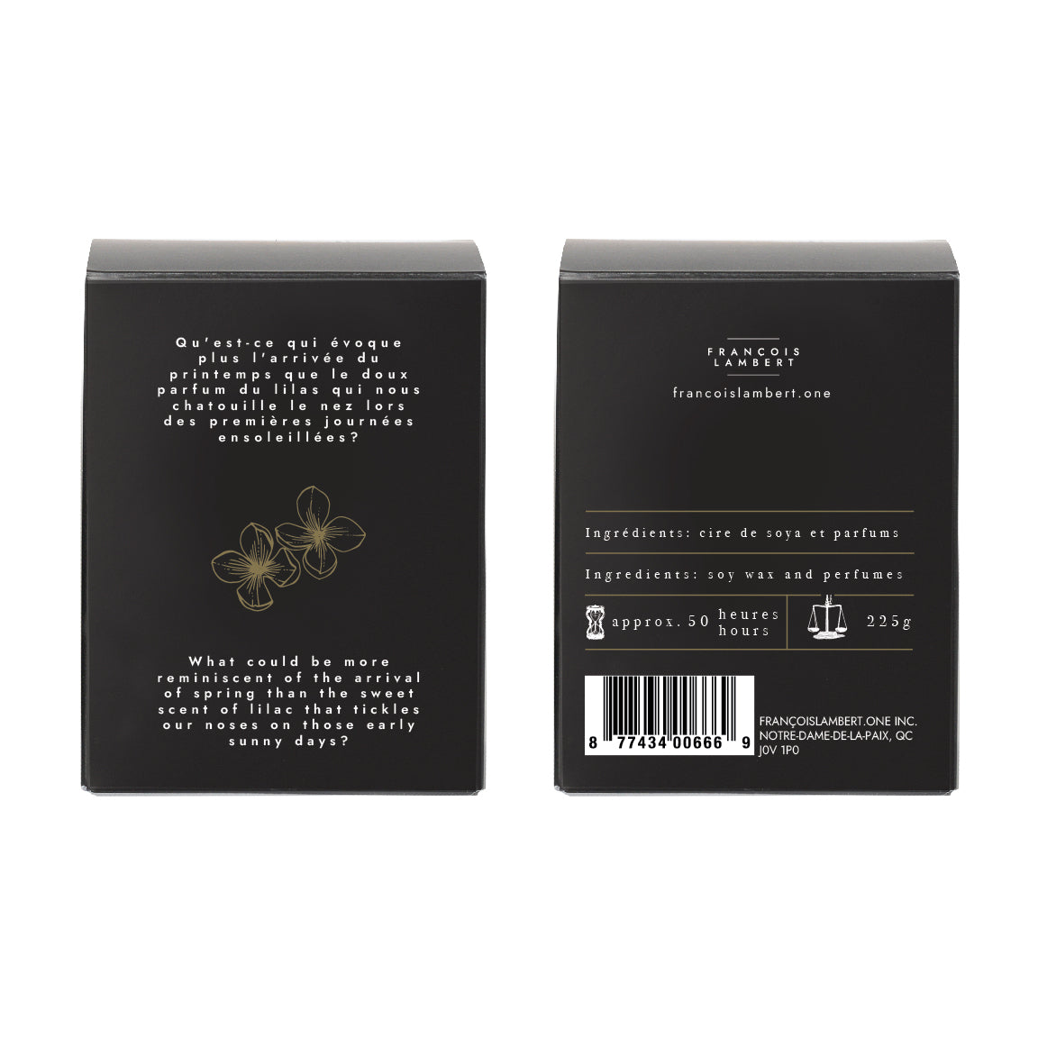 No.63 It's Spring! - Lilac soy candle