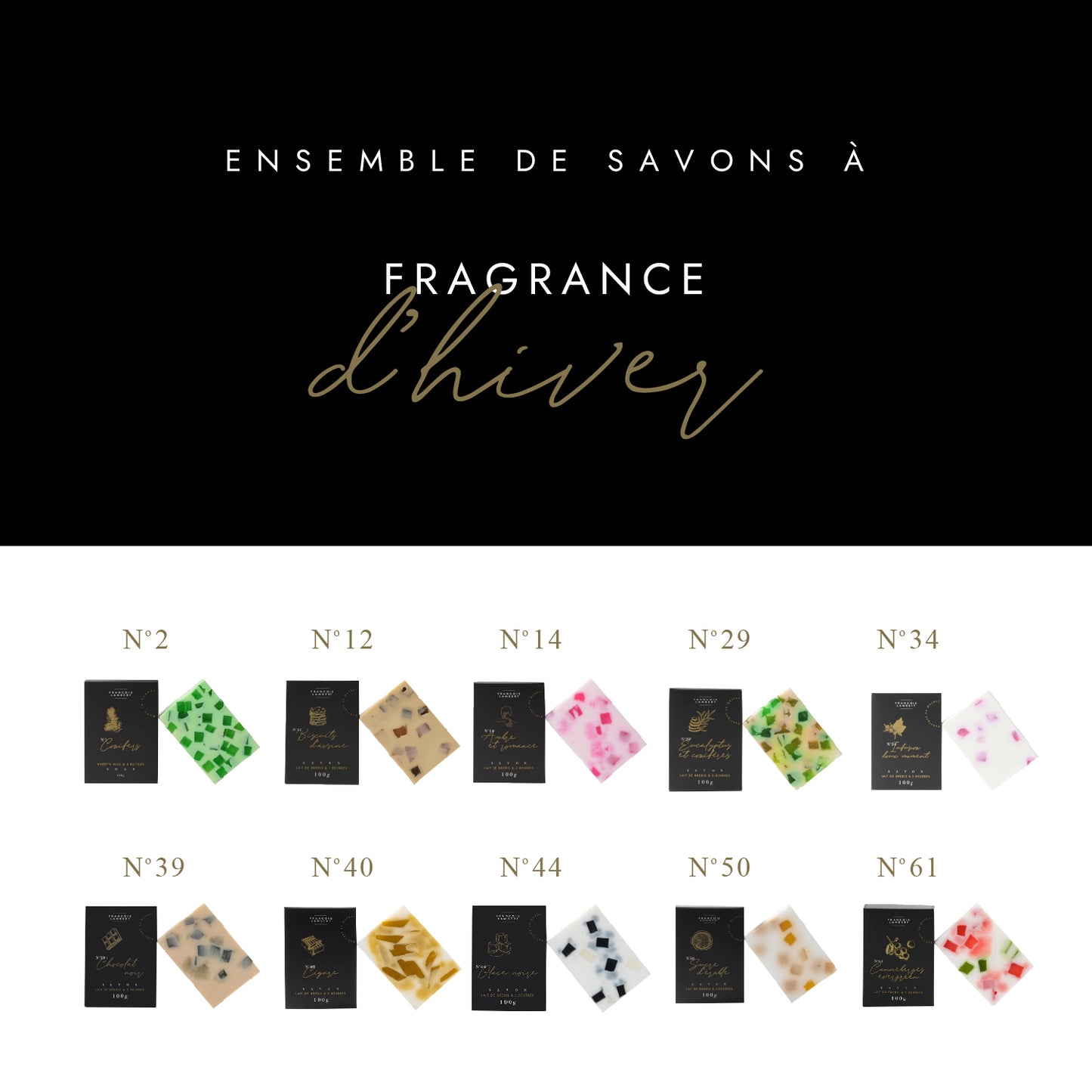 Winter Scent Soap Set (10)