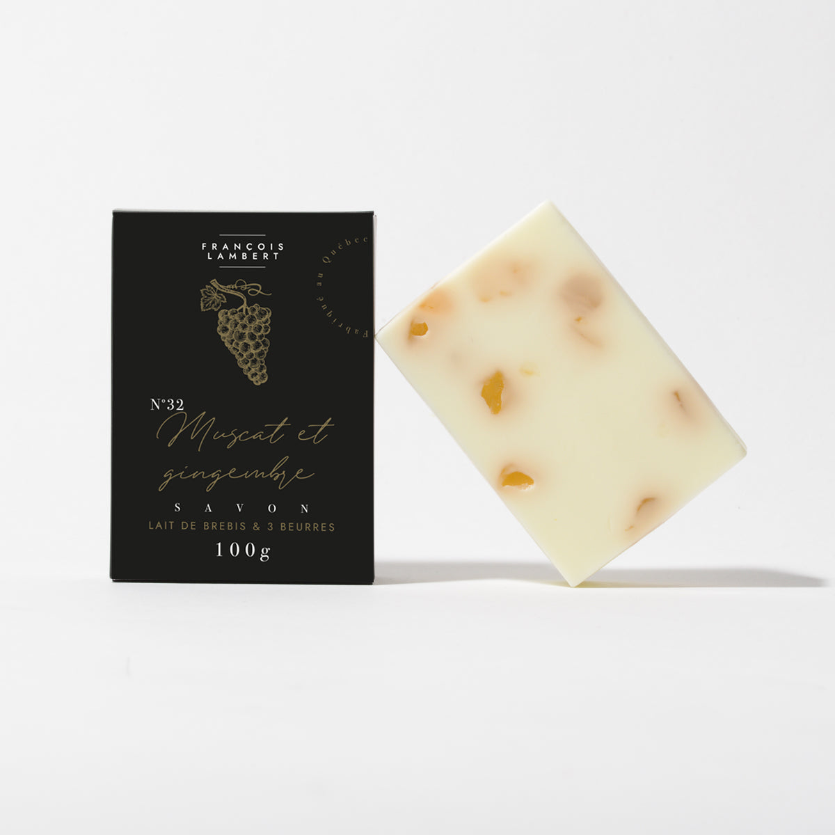 savon muscat et gingembre
