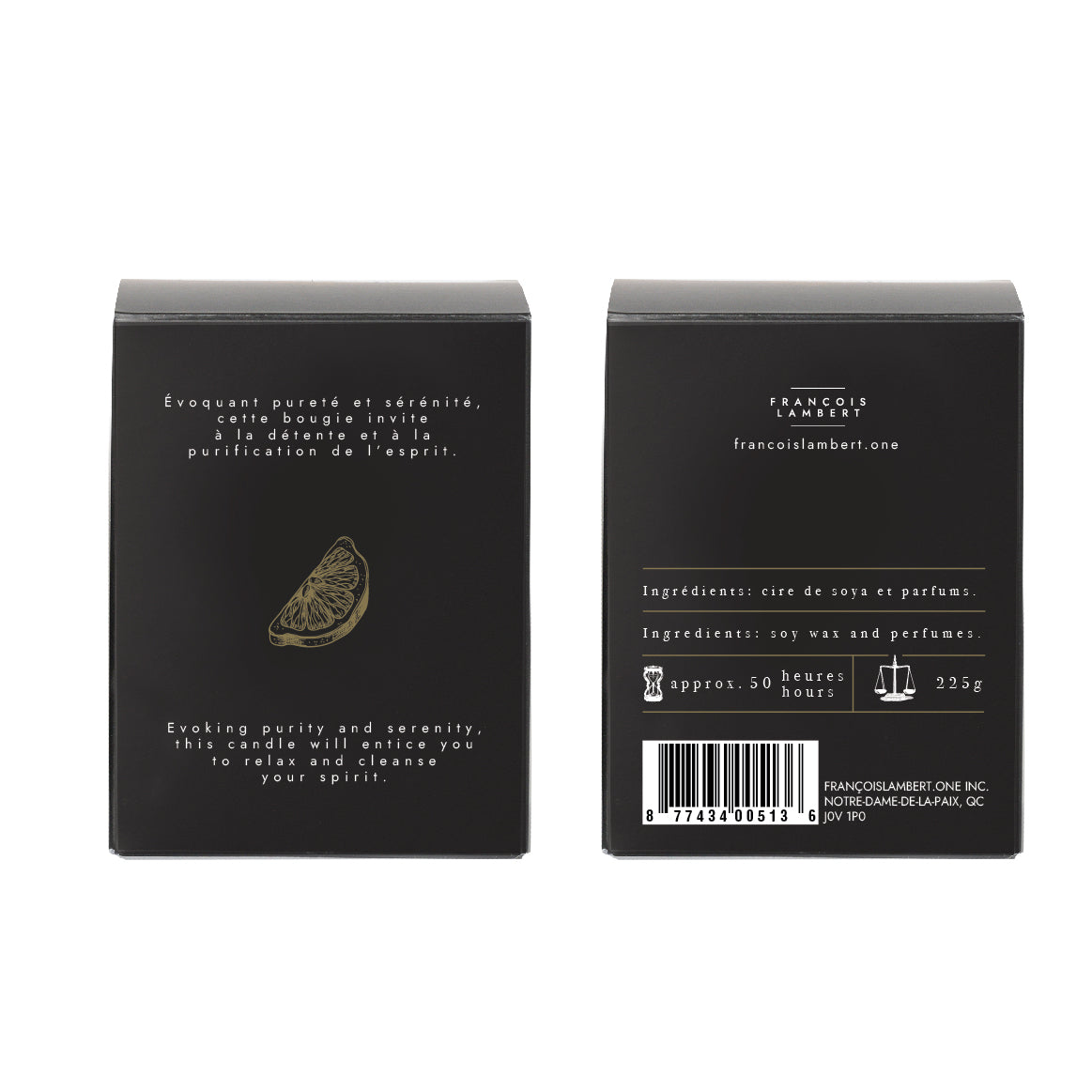 No.26 Journée au spa - Bougie de soya Basilic et Lime