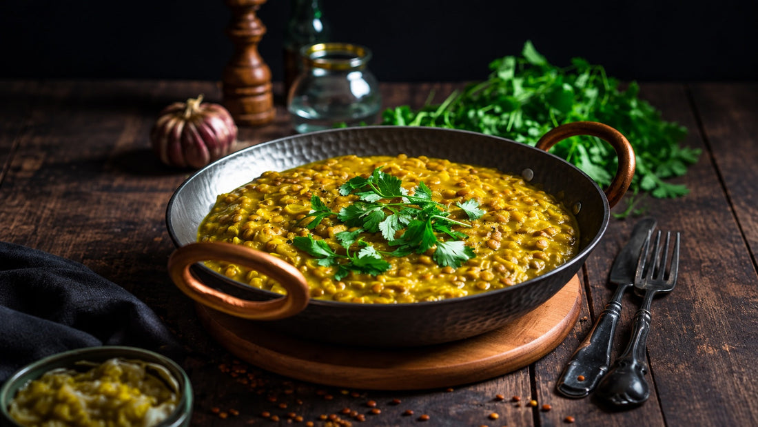 Dahl Indien: Plat de Lentilles Traditionnel