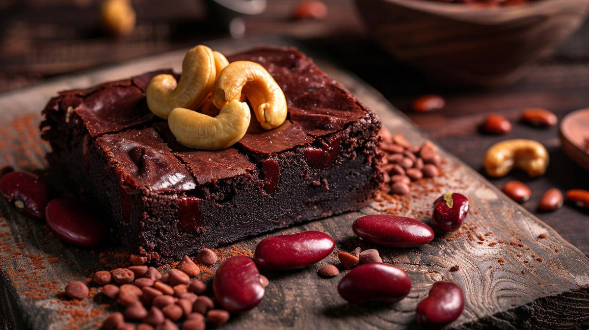 brownies aux haricots rouges