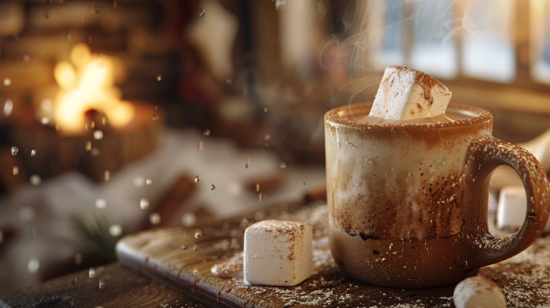 chocolat chaud aux guimauves artisanales