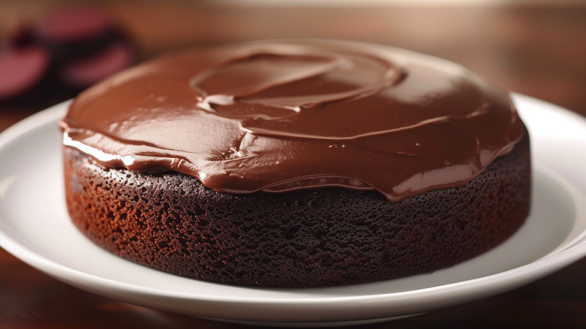 gâteau au chocolat et à la betterave