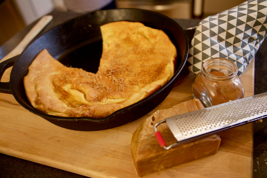 Crêpe soufflée au four