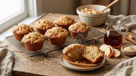 muffins aux pommes et érable recette