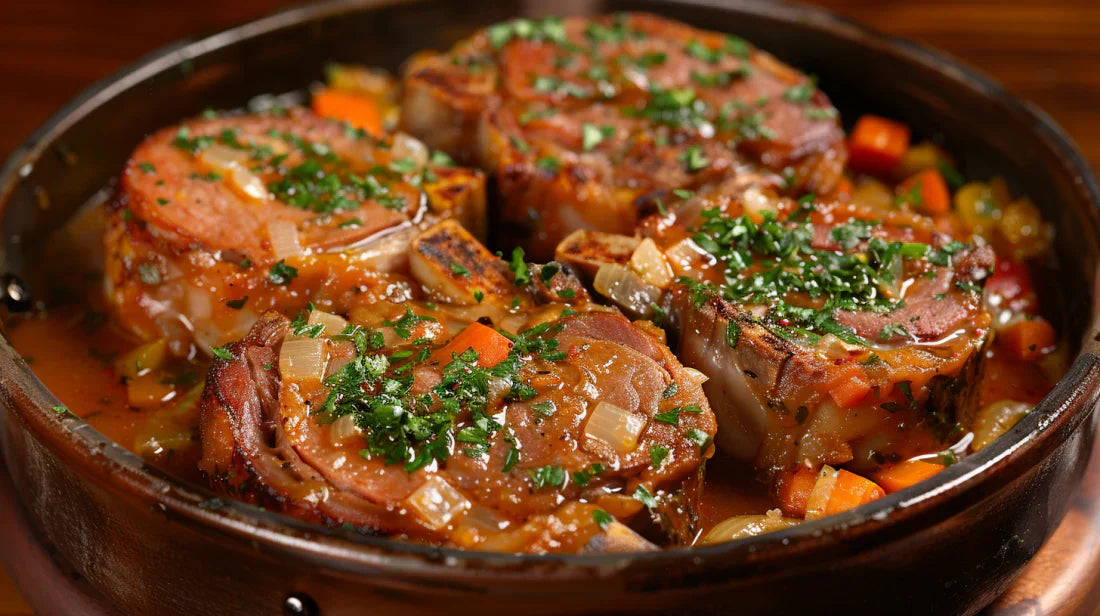Osso Buco de Porc à la Milanaise : Un Délice Réconfortant
