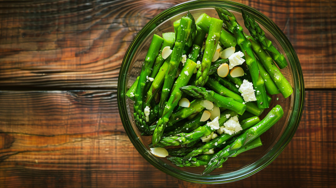 salade d'asperges du québec au citron