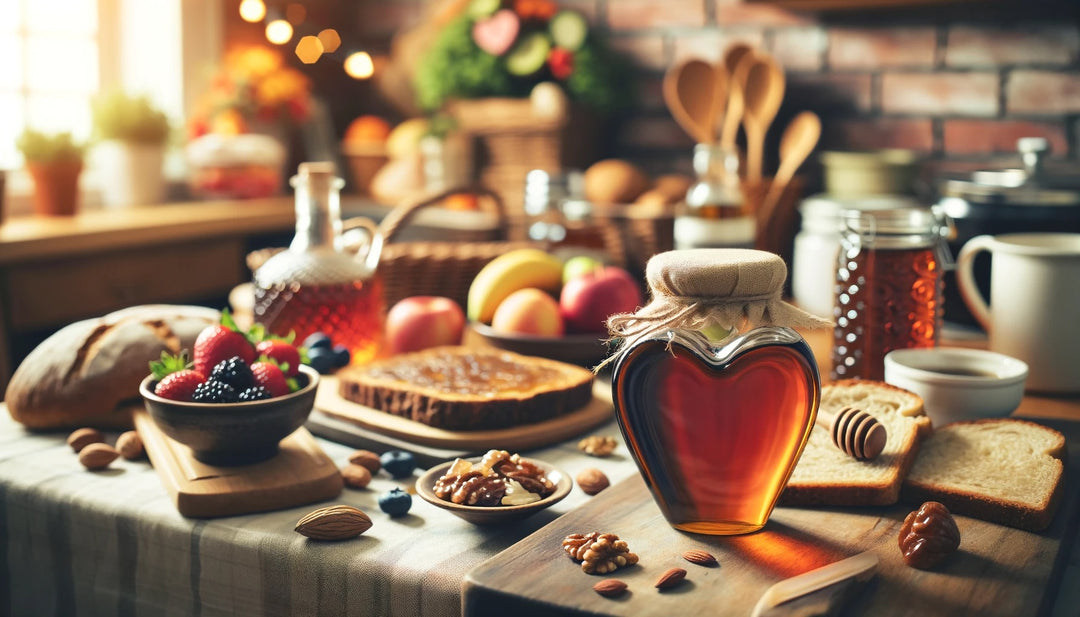 une table de sirop d'érable