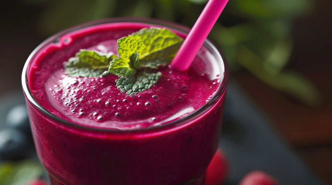 smoothie betterave et petits fruits