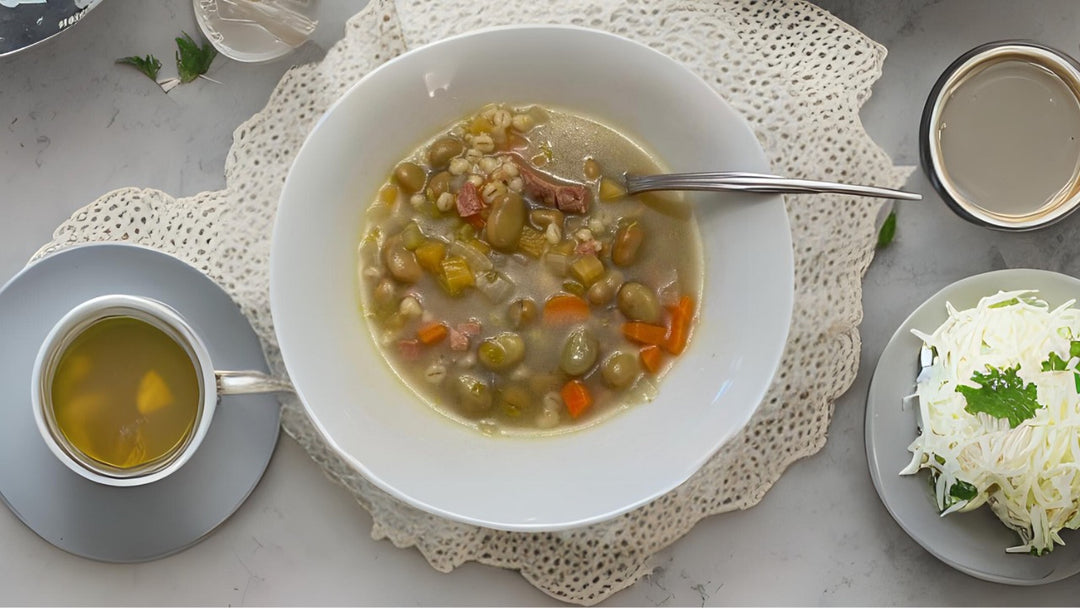 Soupe aux gourganes