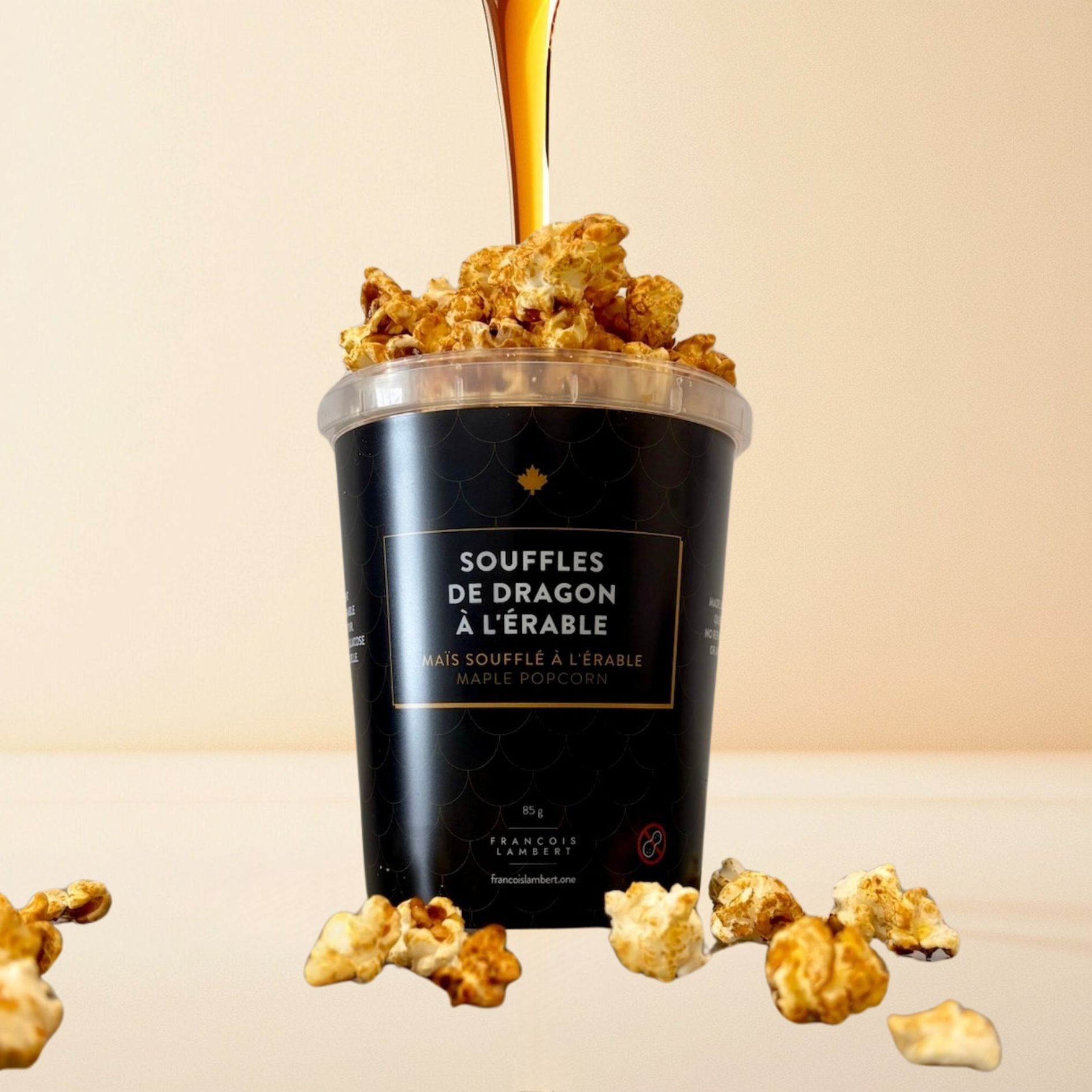 popcorn à l'érable 100% pur
