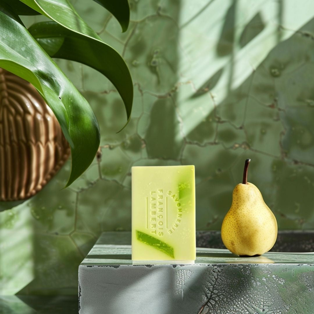 Savon Poire et peau de banane 