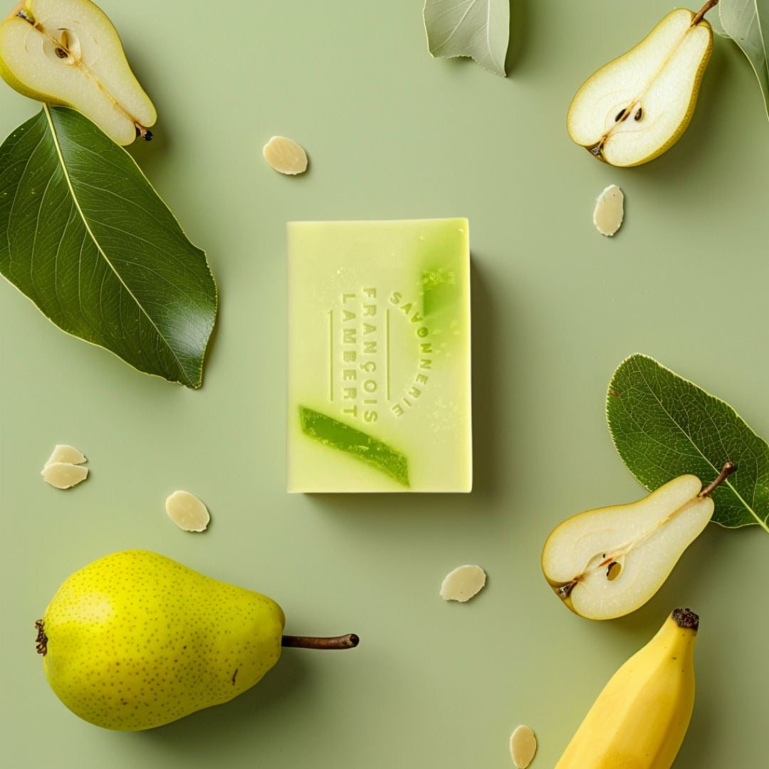 Savon Poire et peau de banane