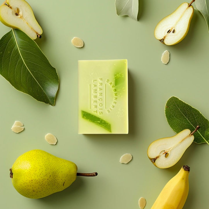Savon Poire et peau de banane