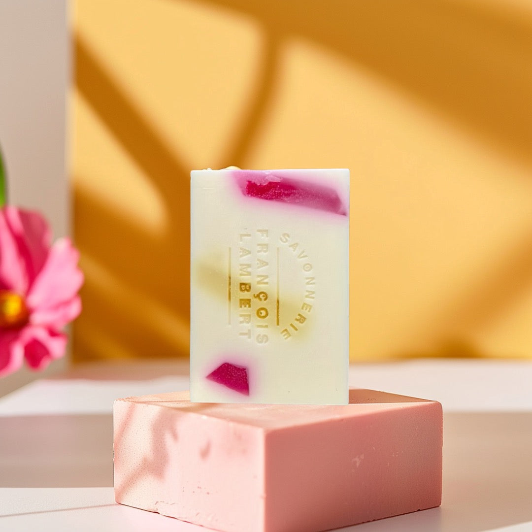 Savon lait de brebis miel et fleurs de pommier