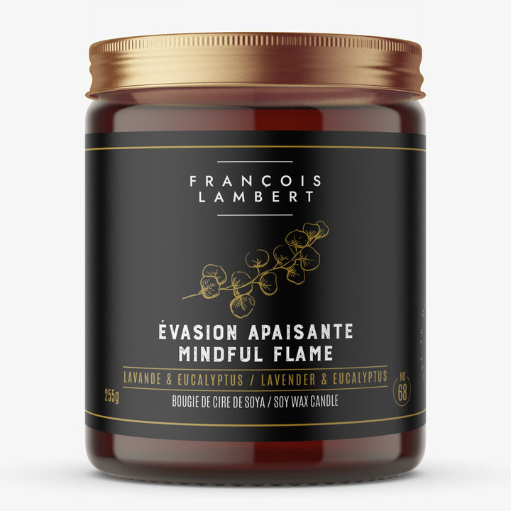 No.68 Évasion Apaisante - Bougie de soya Lavande et Eucalyptus