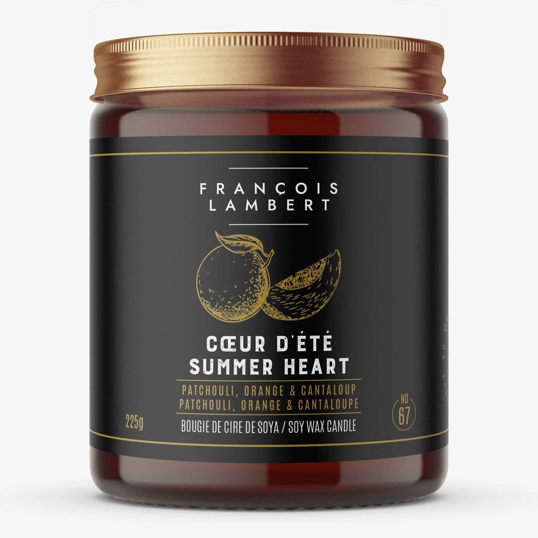 No.67 Summer Heart - Patchouli, Orange &amp;amp; Cantaloupe Soy Candle