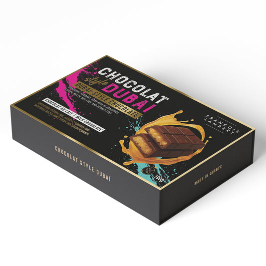 Chocolat style Dubaï – Version québécoise au beurre d’érable, sans noix