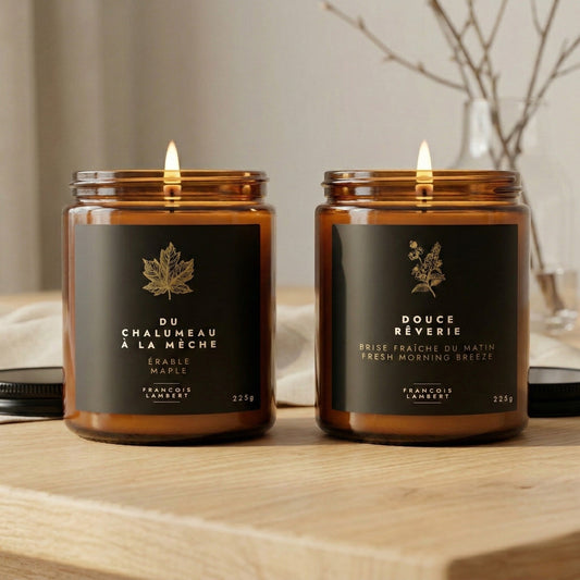 Duo-Bougies Mars 2026 – Du chalumeau à la mèche & Douce rêverie