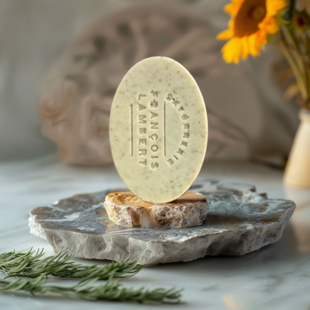 Savon exfoliant au tourteau de tournesol