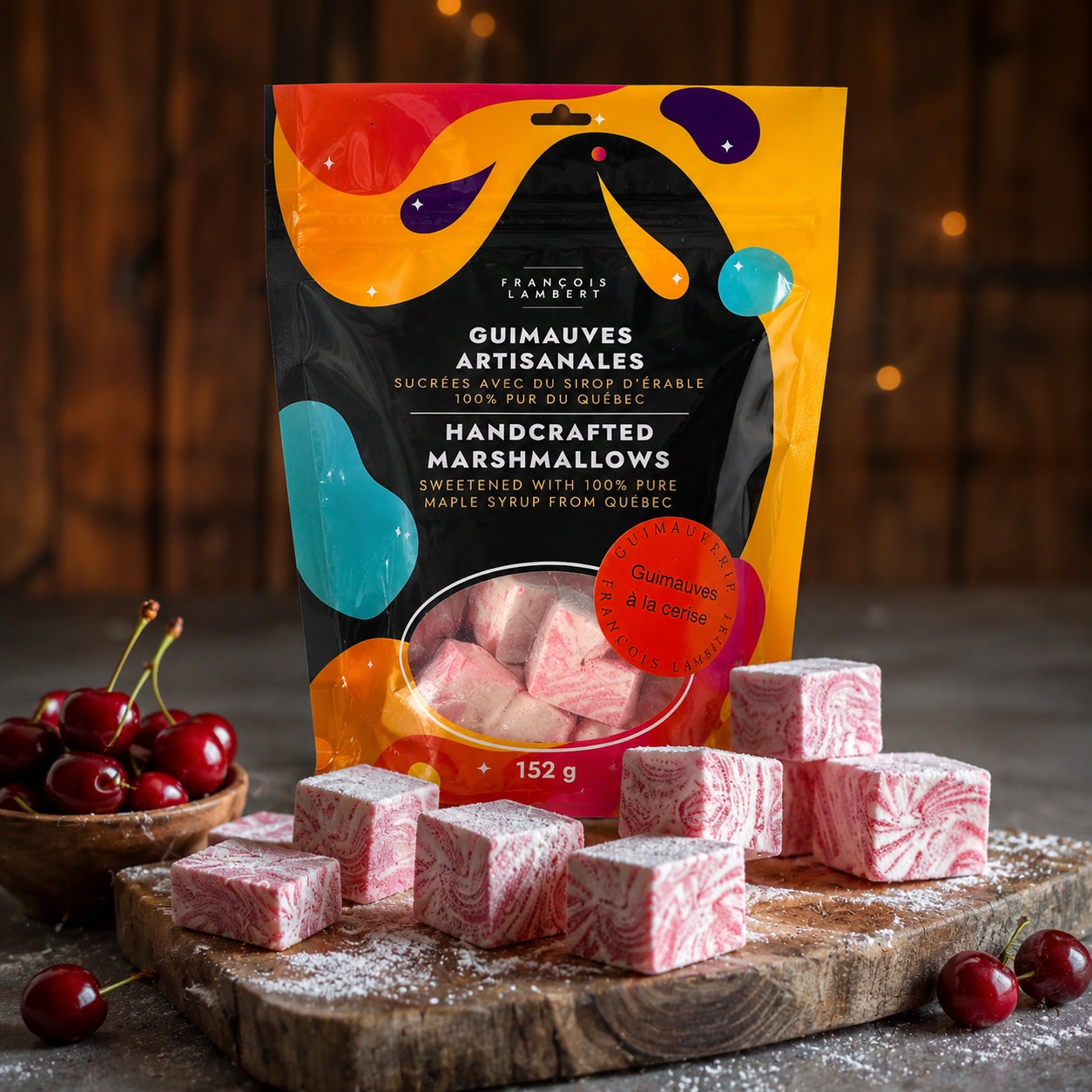 Guimauves à la cerise et érable