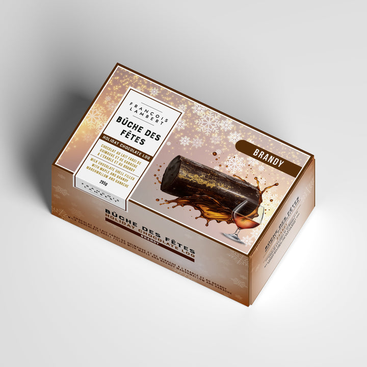 Bûche des Fêtes – Érable &amp; Brandy