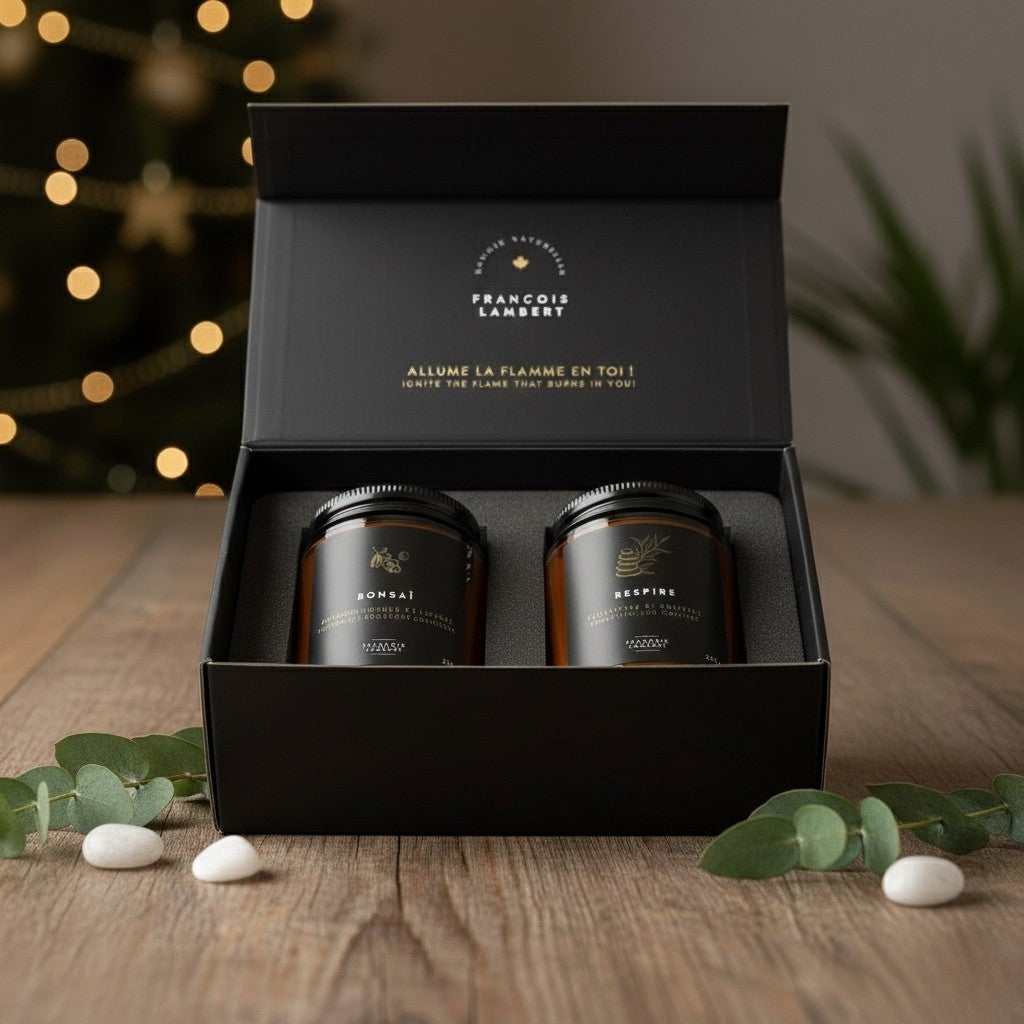 Duo-Bougies Janvier 2026 - Bonsaï & Respire