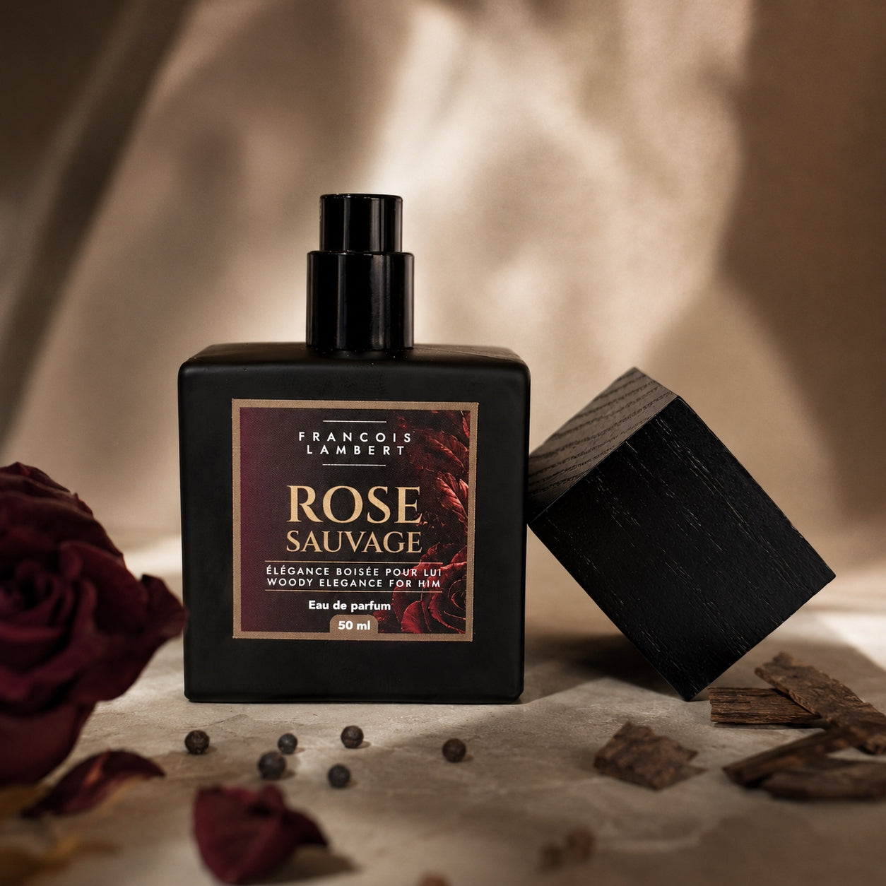 Rose Sauvage – Eau de parfum pour homme 50 ml