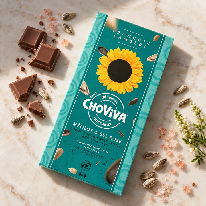 ChoViva tablet, sweet clover &amp; pink salt – Cocoa-free chocolate alternative