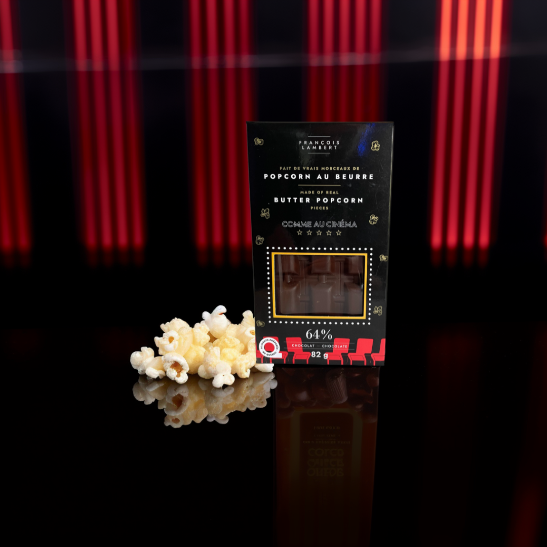 Barre de Chocolat au Popcorn Gourmand