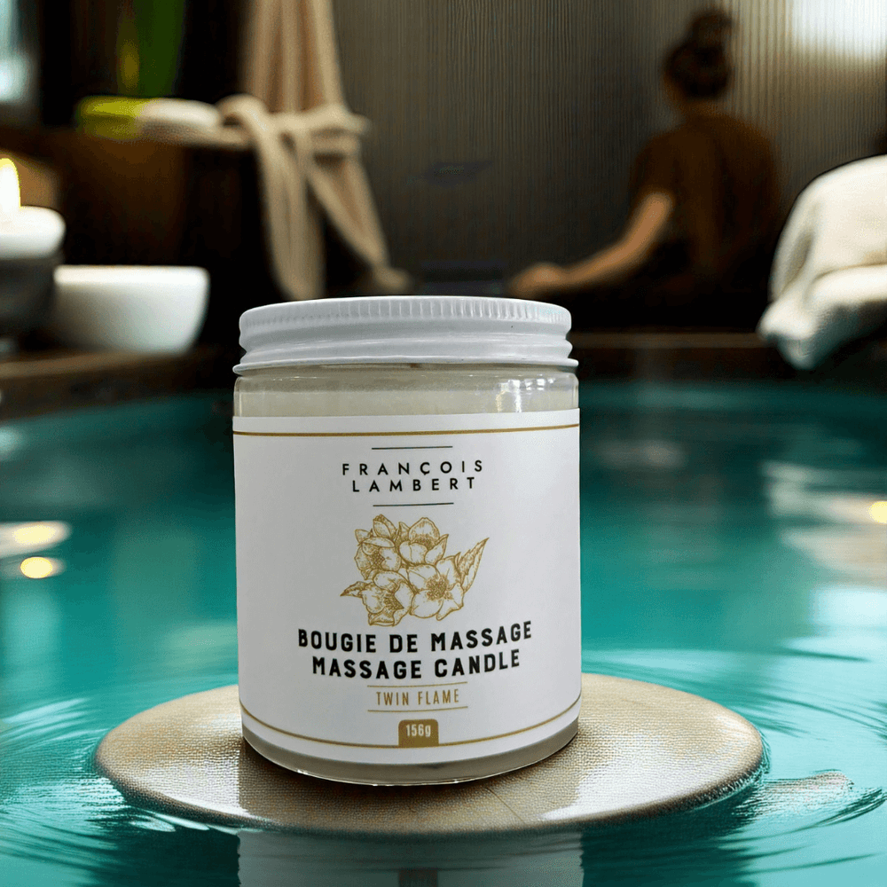 bougie de massage fragrance twin flame