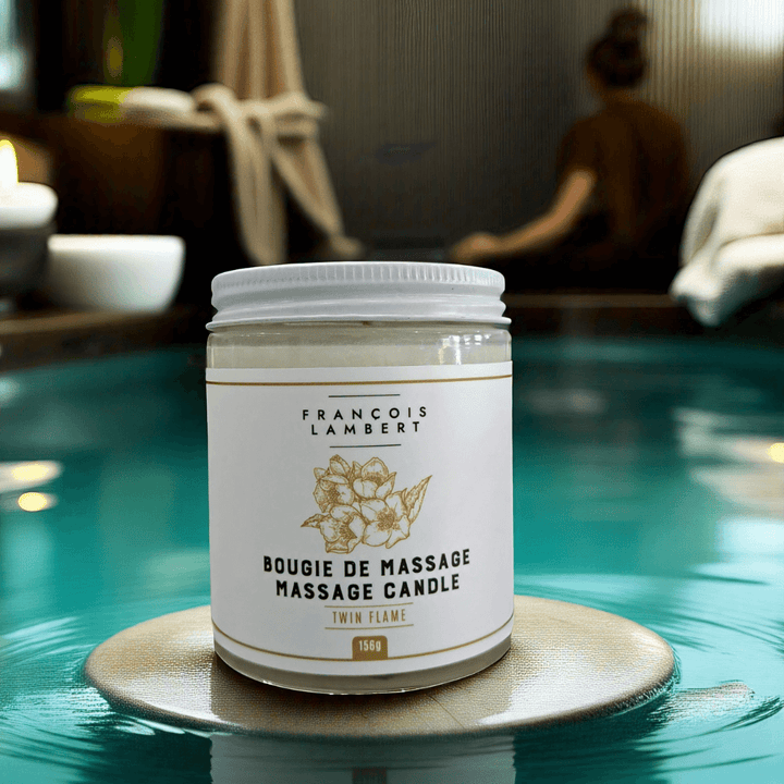 bougie de massage fragrance twin flame