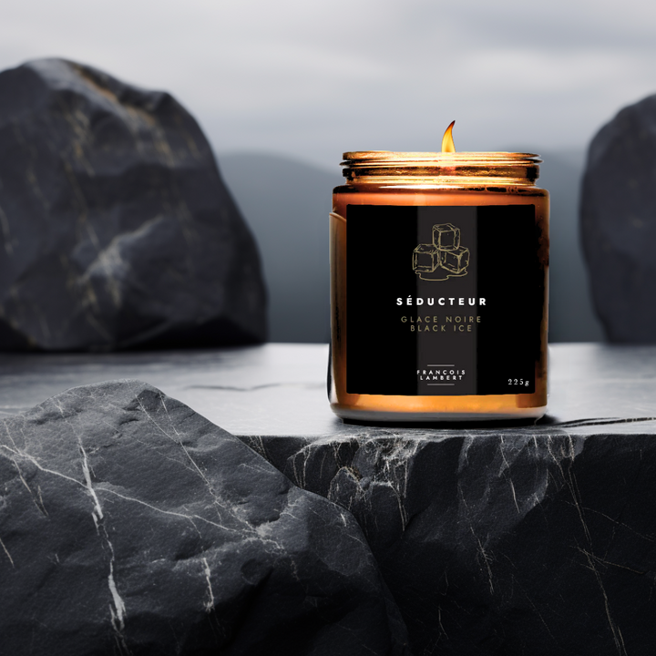 No.44 Seducer - Black Ice Soy Candle