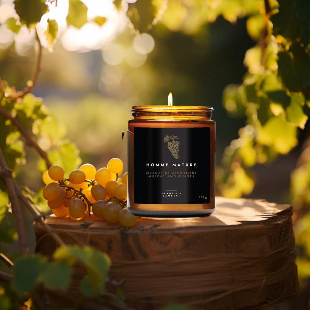 No.32 Mature Man - Muscat Ginger Soy Candle