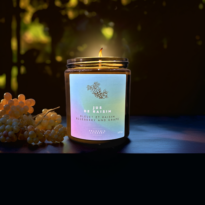 No.37 Grape juice - Soy candle, Blueberry &amp; grape