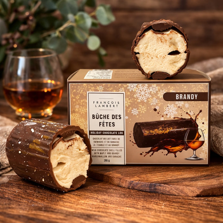 Bûche des Fêtes – Érable &amp; Brandy